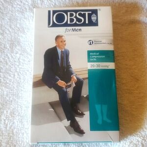 Jobst Compression Socks Size L For Men Black Color New